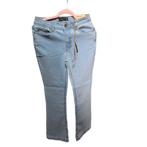 Studio 12 Boot Cut Jeans Light Wash Stretch Denim Size 09 New With Tags